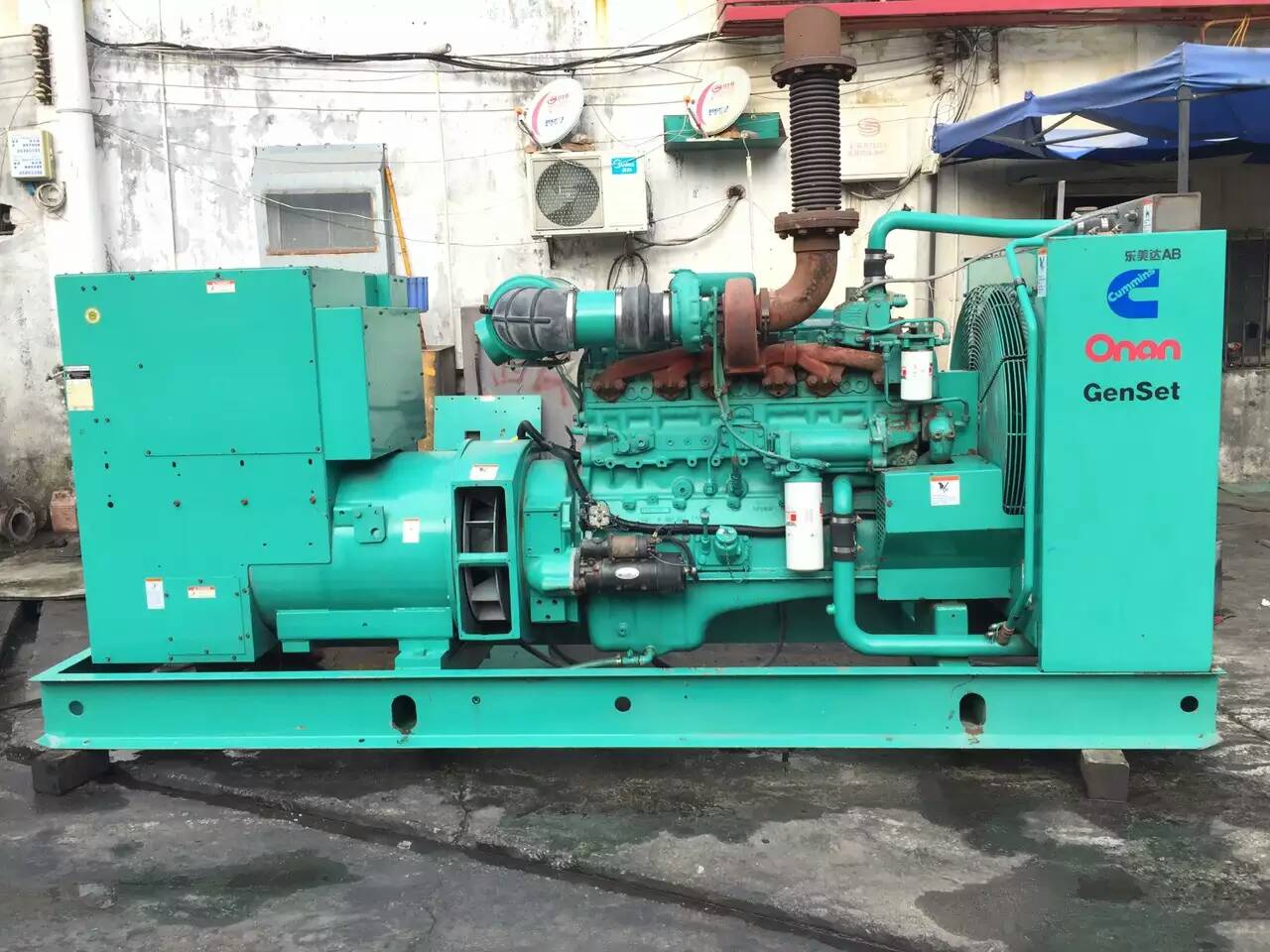 北塔租赁发电机-柴油发电机不正常冒烟的原因